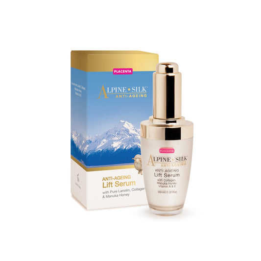 Alpine Silk Gold - Lanolin/Placenta Anti Ageing Lift Serum 30ml